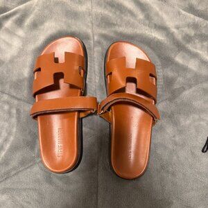 Steve Madden Mayven Sandals – Carmel Leather, Women’s Size 10